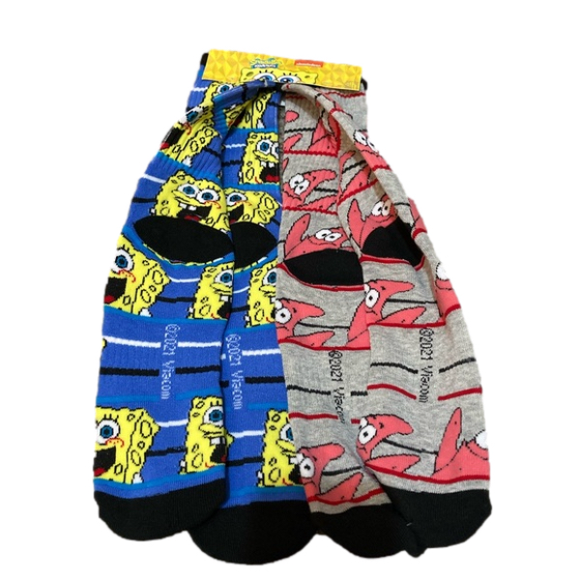 Colorful SpongeBob and Patrick Long Socks - Picture 8 of 9